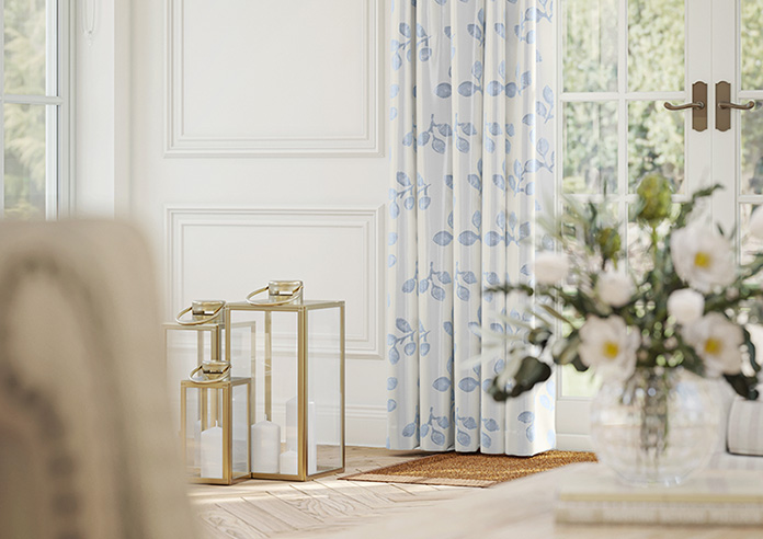 Loralei, Blue Mist - Made to Measure Curtains - Image 5